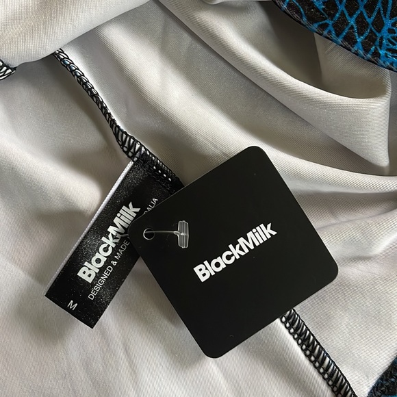 Blue Snake Velvet Dress by BlackMilk - Picture 2 of 3